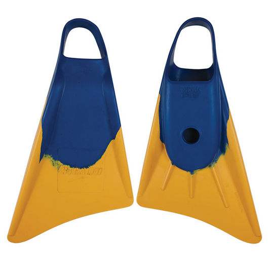 Stealth S1 Classic Swimfins - Blue / Sun Gold